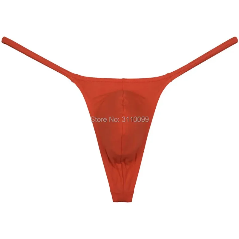 Männer Modal String Tanga Unterwäsche Männlich Minimale Abdeckung Hipster T-back Jock Strap — image 6