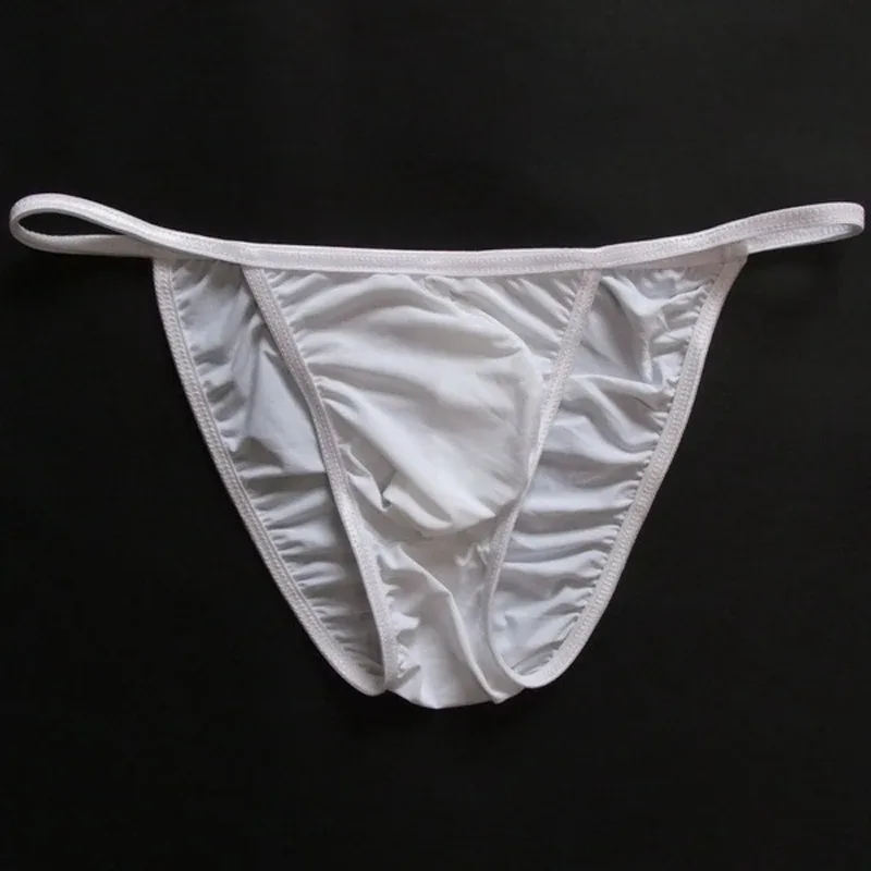 new Underwear Men Briefs Sexy Gay Fashion Briefs Gay Penis Pouch Male Bikini Small Underwear jockstrap gay underwear 2019 hot — image 4