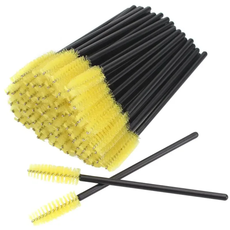 50Pcs Wimpern Pinsel Make-Up Pinsel Einweg Mascara Wands Applikator Multi Eye Lashes Cosmetic Pinsel Make-Up-Tools — image 22