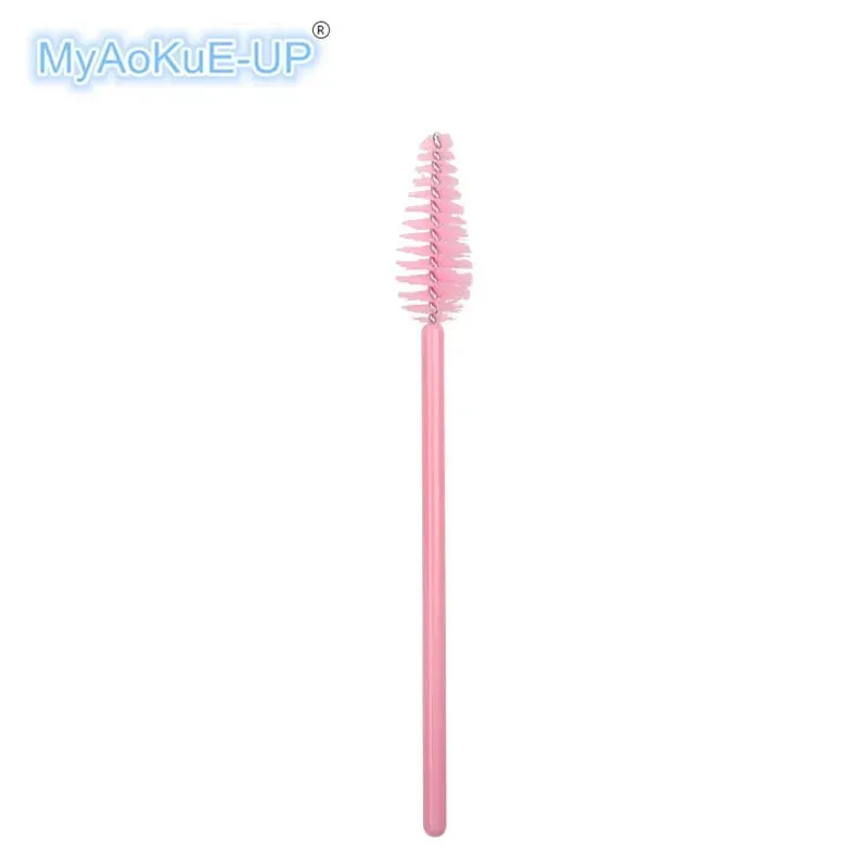 200 PCS ขายส่ง Water DROP Shape ทิ้งไนลอนมาสคาร่า 4 สีผสม Lashes แปรงแต่งหน้า Eyelash EXTENSION เครื่องมือ — image 3