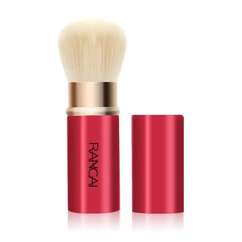 1 pçs pincéis de maquiagem retrátil pó fundação mistura blush rosto kabuki escova maquiagem compõem ferramentas cosméticas — image 6