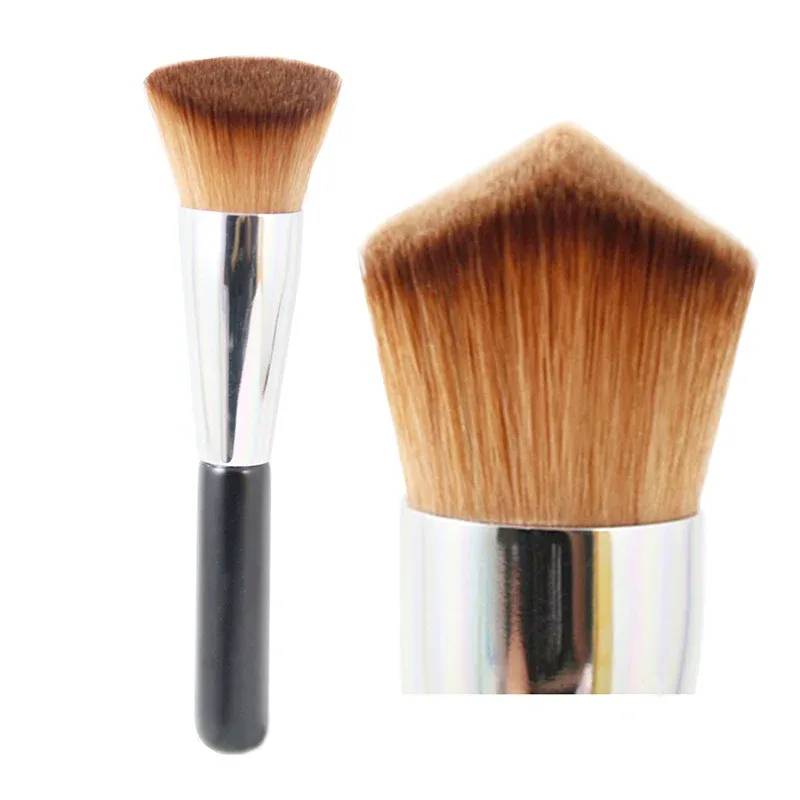 Pennello Kabuki Pennello professionale per trucco viso Fondotinta in polvere Blush Bronzer Primer Base Pennelli per cosmetici Strumento di bellezza — image 2