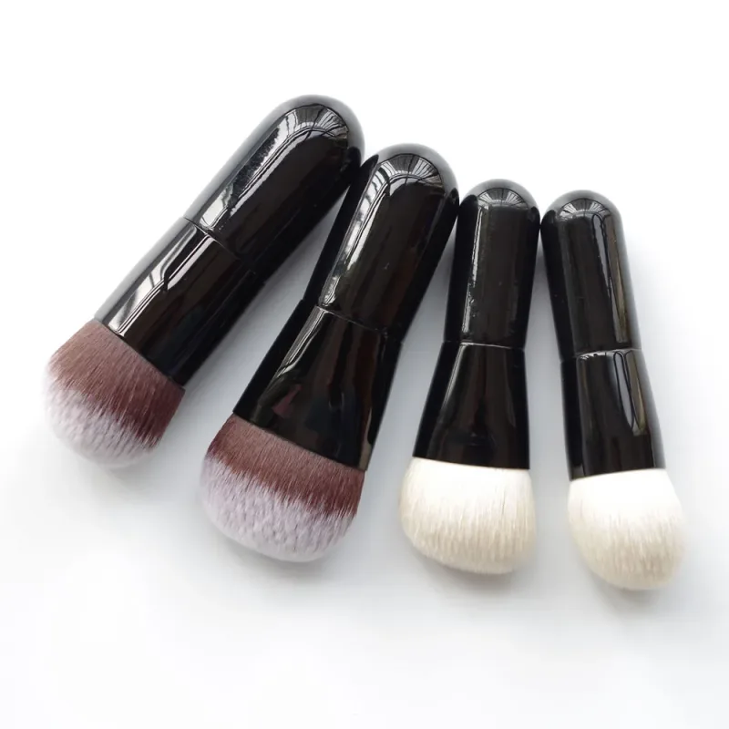 Mignon bébé professionnel pinceaux de maquillage faits à la main doux synthétique Saikoho chèvre cheveux Blush Contour fond de teint brosse maquillage brosse — image 6