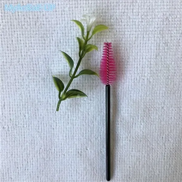200 ชิ้นขายส่ง Water Drop Shape วัสดุไนลอนผสมสี Lashes แปรงแต่งหน้า Eyelash Extension เครื่องมือแปรงขนตา — image 17