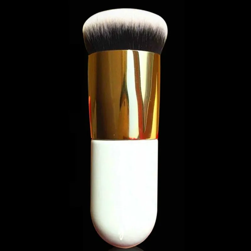ใหม่ Chubby Pier Foundation Brush แปรงแต่งหน้าครีมแบนแปรงแต่งหน้าเครื่องสำอางมืออาชีพ — image 4