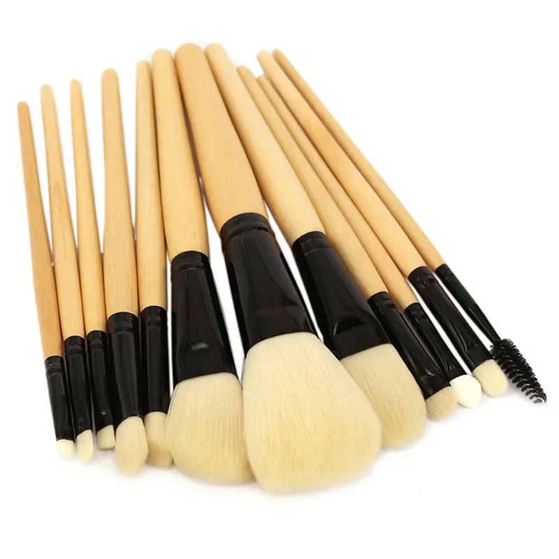 Professionele make-upborstels Set 12 stuks Poeder Foundation Blush Oogschaduw Liner Brow Lipgloss Hoogtepunt Contour Beauty Tools Kit — image 3