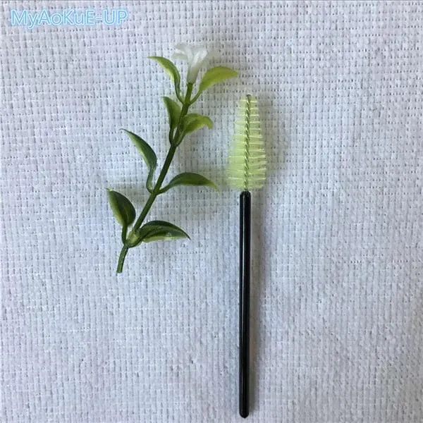 200 ชิ้นขายส่ง Water Drop Shape วัสดุไนลอนผสมสี Lashes แปรงแต่งหน้า Eyelash Extension เครื่องมือแปรงขนตา — image 21