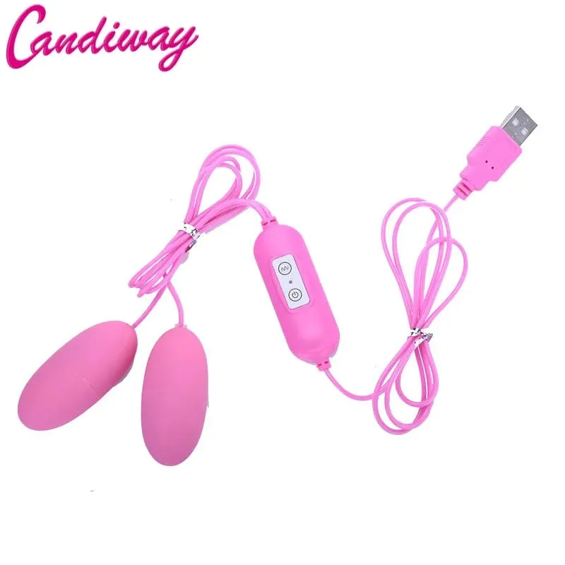 Vibrátor 12 vícerychlostní Jump Egg Vibrační stimulátor klitorisu USB Produkt pro dospělé Sexuální hračky Pro ženy Dámská masturbace