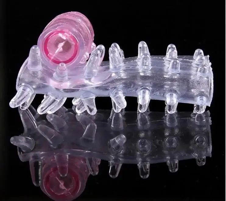 Anello vibratore per vibrazione sessuale per anello estensore del pene Anello vibrante per castità per pene Prodotto Giocattoli sessuali per uomini — image 3