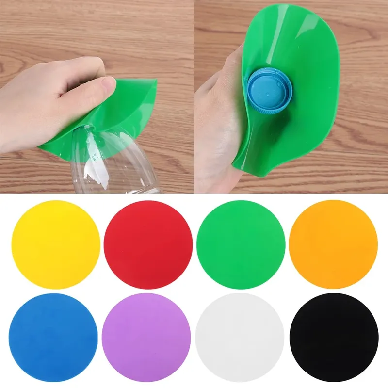 Nuovo pad apri barattolo in silicone pinza rotonda multiuso apri coperchio bottiglia apri pentola da cucina gadget ecologico di alta qualità — image 1