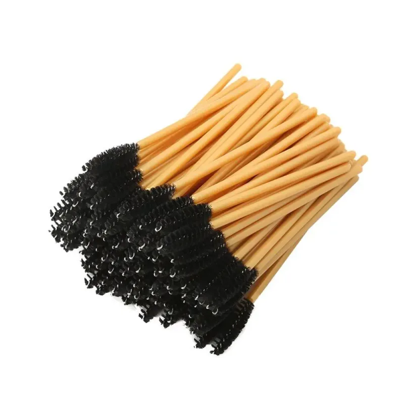 50Pcs Wimpern Pinsel Make-Up Pinsel Einweg Mascara Wands Applikator Multi Eye Lashes Cosmetic Pinsel Make-Up-Tools — image 8