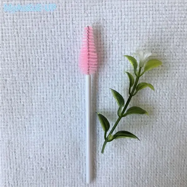 200 ชิ้นขายส่ง Water Drop Shape วัสดุไนลอนผสมสี Lashes แปรงแต่งหน้า Eyelash Extension เครื่องมือแปรงขนตา — image 8