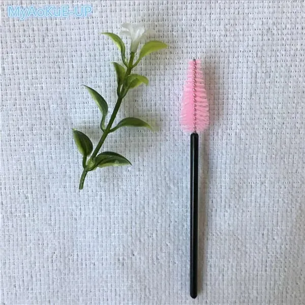 200 ชิ้นขายส่ง Water Drop Shape วัสดุไนลอนผสมสี Lashes แปรงแต่งหน้า Eyelash Extension เครื่องมือแปรงขนตา — image 11