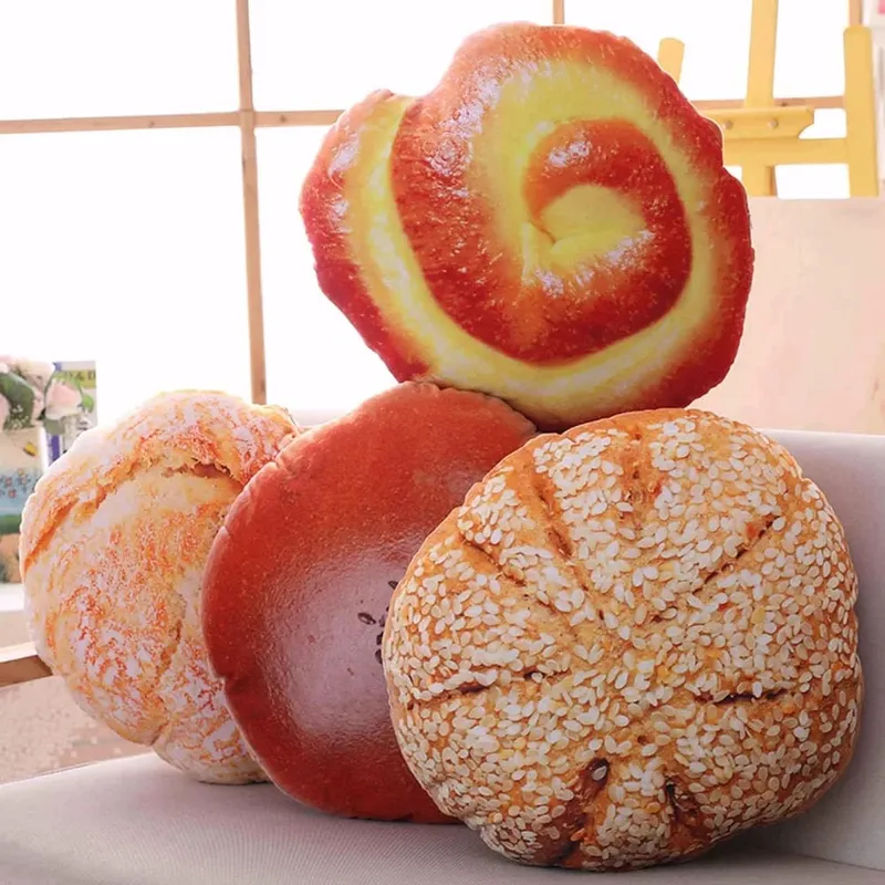Peluche ciambella crema pane farcito cuscino giocattolo morbido cuscino ristorante decorazione regalo di compleanno regalo di compleanno — image 6