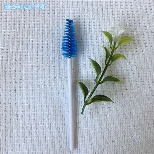 200 ชิ้นขายส่ง Water Drop Shape วัสดุไนลอนผสมสี Lashes แปรงแต่งหน้า Eyelash Extension เครื่องมือแปรงขนตา — image 20