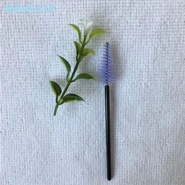 200 ชิ้นขายส่ง Water Drop Shape วัสดุไนลอนผสมสี Lashes แปรงแต่งหน้า Eyelash Extension เครื่องมือแปรงขนตา — image 18