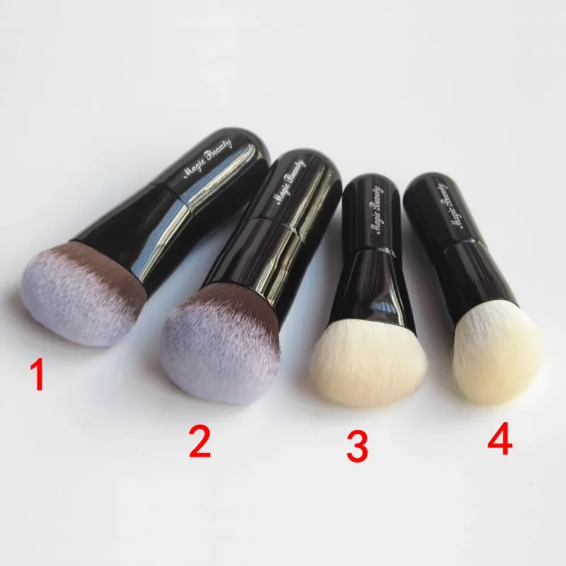 Mignon bébé professionnel pinceaux de maquillage faits à la main doux synthétique Saikoho chèvre cheveux Blush Contour fond de teint brosse maquillage brosse — image 3