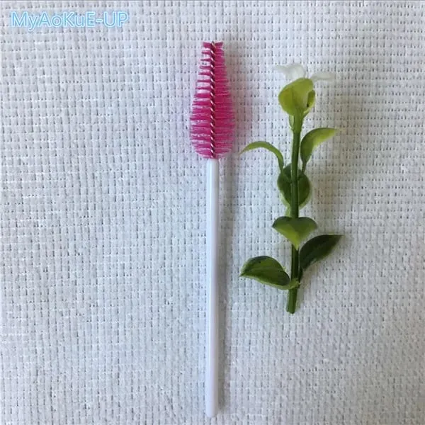 200 ชิ้นขายส่ง Water Drop Shape วัสดุไนลอนผสมสี Lashes แปรงแต่งหน้า Eyelash Extension เครื่องมือแปรงขนตา — image 23