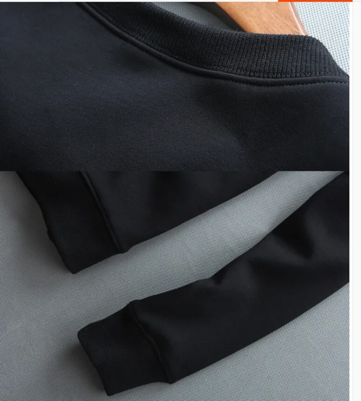 Men Hip Hop Pullover Sweatshirts Hoodies Diamond Design 2019 Winter Casual Plain Cotton Thick Sweatshirt — image 10