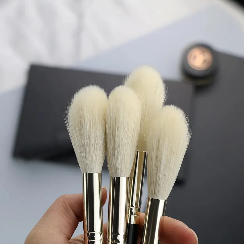 1 Buah 100% Kuas Makeup Hitam Stabilo Rambut Kambing Profesional Kuas Rias Alis Perona Mata Pony Alami Profesional — image 5