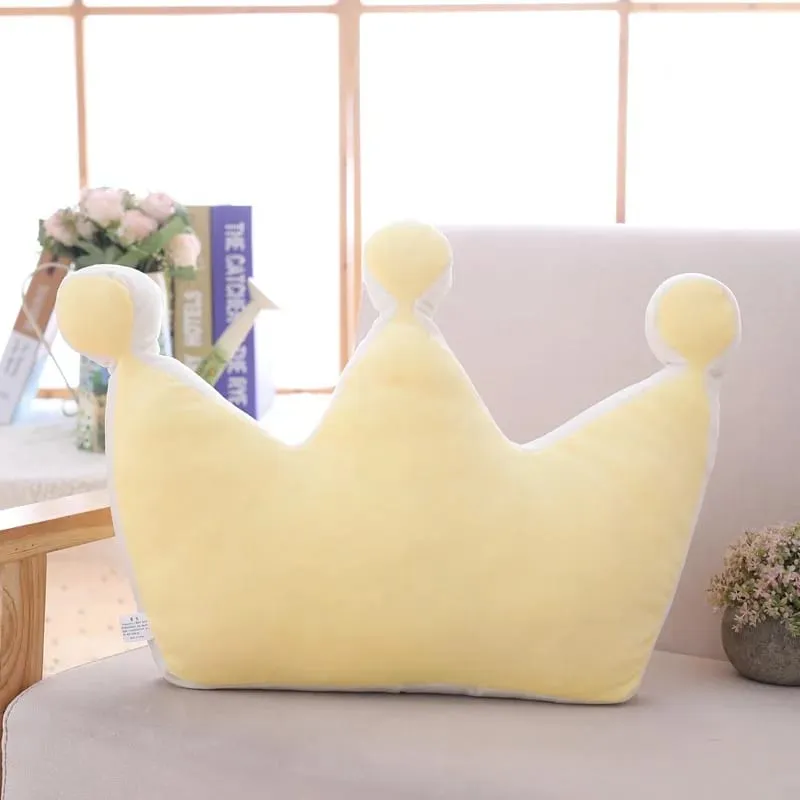 INS HOT Candy Color Cloud Star Moon Bantal Plush Colorful Rainbow Crown Bantal Kusyen Sofa Dekorasi Rumah Mainan Bantal Bantal — image 16