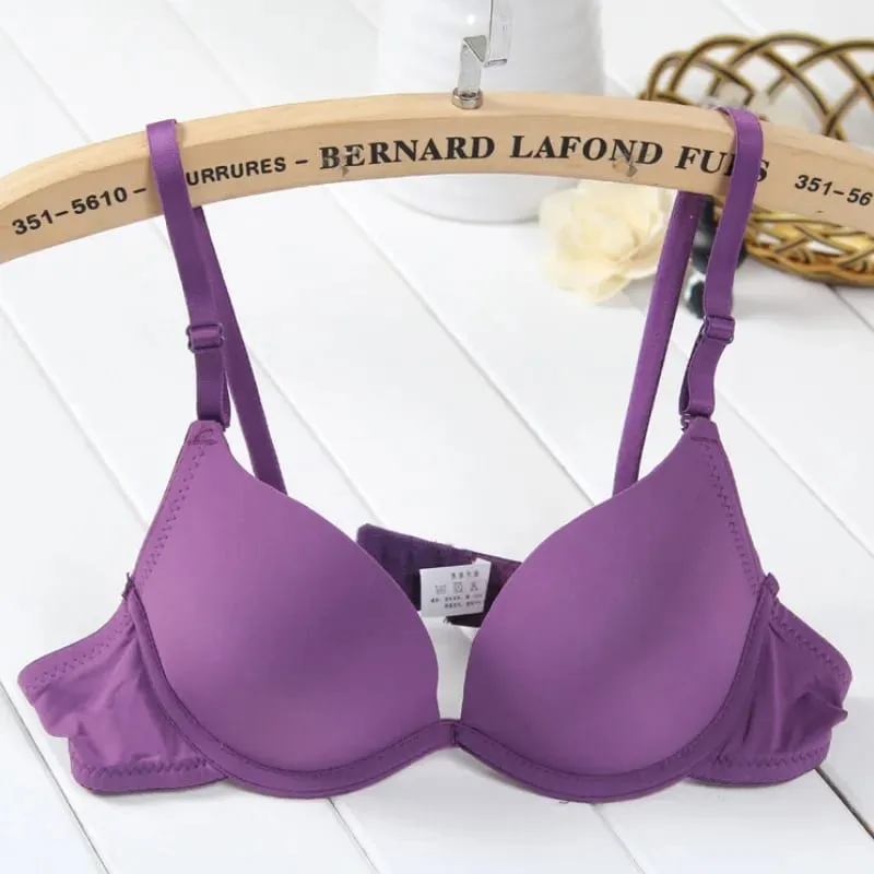 Lingerie sexy da donna Seni piccoli Reggiseno a V profondo Reggiseno di supporto Bralette con ferretto imbottito Top Bh 28-36 Coppa AA A B — image 11