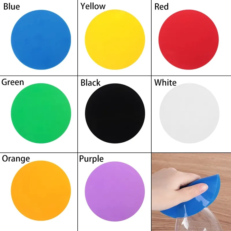 Nuovo pad apri barattolo in silicone pinza rotonda multiuso apri coperchio bottiglia apri pentola da cucina gadget ecologico di alta qualità — image 3