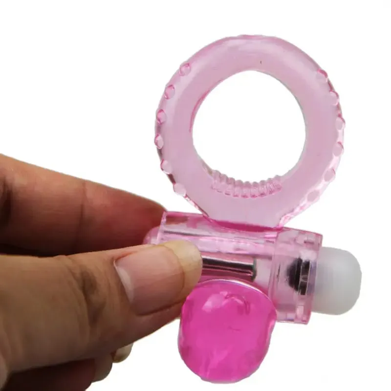 kuneho hugis titi singsing Vibrating Makapangyarihang Vibrator pagkaantala Ejaculation ari ng lalaki singsing pang-adulto sex toy para sa mga lalaki Vibrate para sa Mag-asawa — image 4
