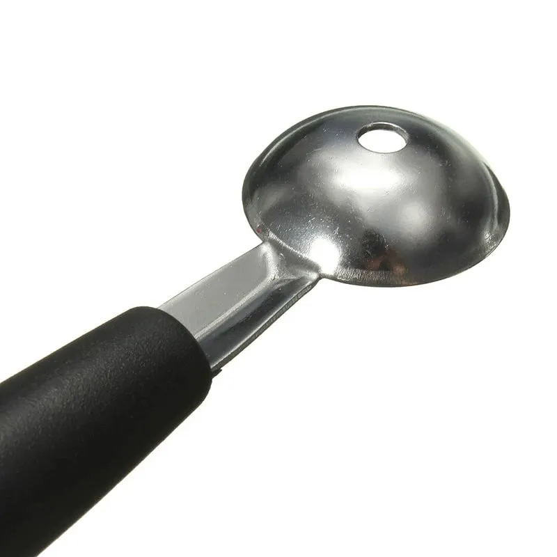 Stainless Steel Double Ended Headed Fruit Icecream Ball Spoon Diameter Melon Baller Fruit Vegetable Tools PY0039