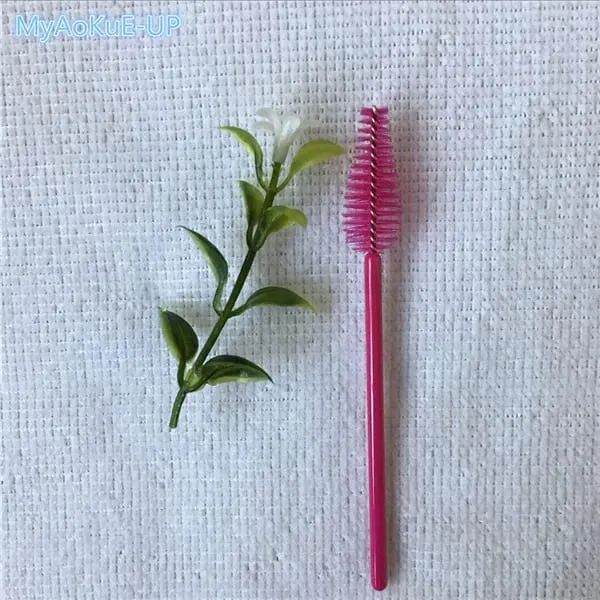 200 ชิ้นขายส่ง Water Drop Shape วัสดุไนลอนผสมสี Lashes แปรงแต่งหน้า Eyelash Extension เครื่องมือแปรงขนตา — image 16