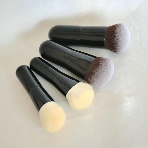 Mignon bébé professionnel pinceaux de maquillage faits à la main doux synthétique Saikoho chèvre cheveux Blush Contour fond de teint brosse maquillage brosse — image 4