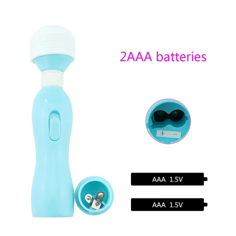 Ισχυροί δονητές Clit Magic Wand AV Massager Bullet Masturbator Clitoris G Spot Body Stimulator Σεξουαλικά παιχνίδια Dildo για ενήλικες για γυναίκες — image 3