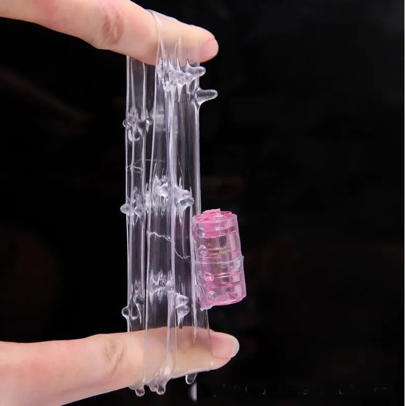 Anello vibratore per vibrazione sessuale per anello estensore del pene Anello vibrante per castità per pene Prodotto Giocattoli sessuali per uomini — image 4