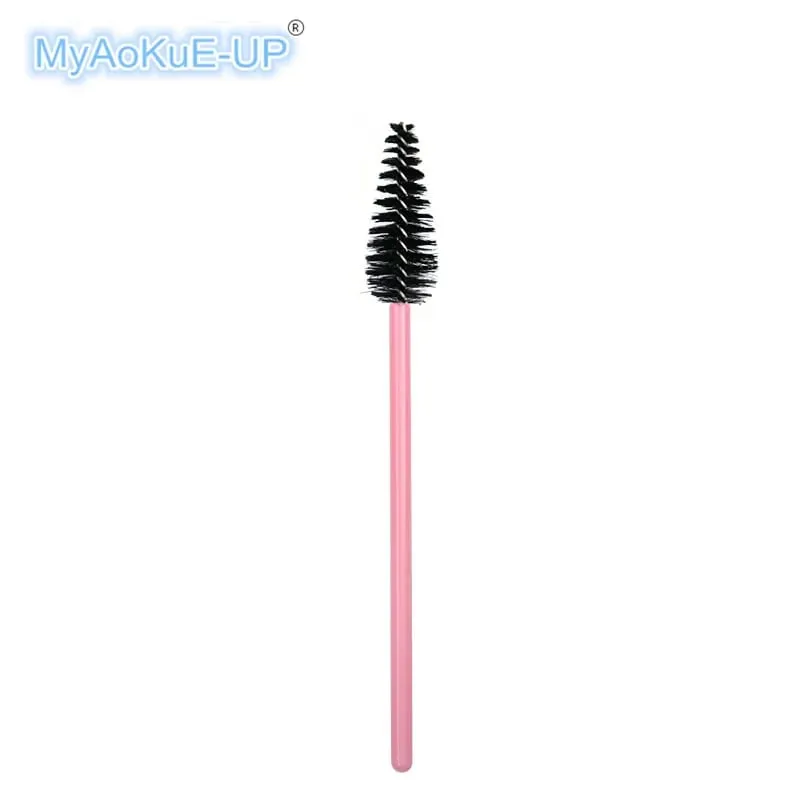 200 PCS ขายส่ง Water DROP Shape ทิ้งไนลอนมาสคาร่า 4 สีผสม Lashes แปรงแต่งหน้า Eyelash EXTENSION เครื่องมือ — image 2