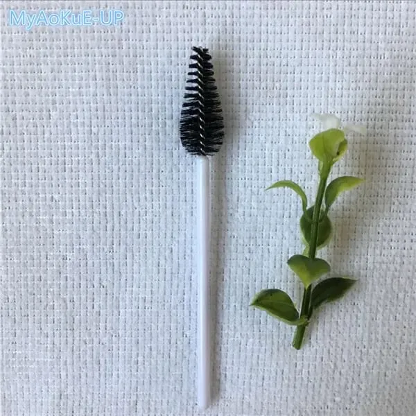 200 ชิ้นขายส่ง Water Drop Shape วัสดุไนลอนผสมสี Lashes แปรงแต่งหน้า Eyelash Extension เครื่องมือแปรงขนตา — image 25