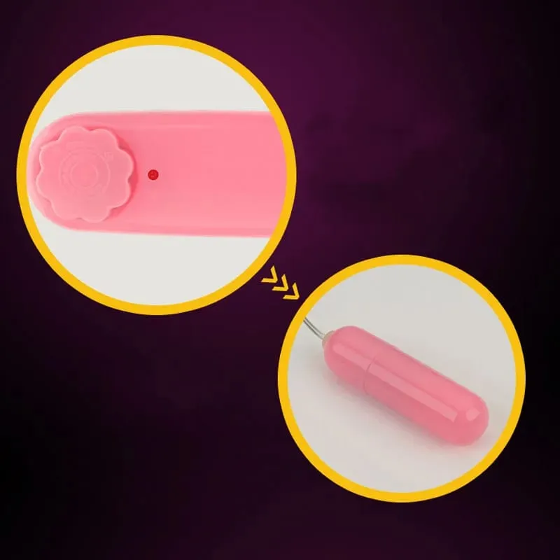Candiway 다중 속도 유선 원격 제어 진동기 점프 계란 자위대 클리토리스 자극기 성인 섹스 토이 for 여성용 — image 4