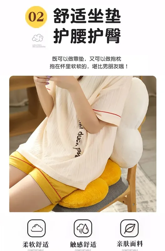 귀여운 꽃 플러시 베개 부드러운 식물 꽃 던져 베개 쿠션 홈 소파 장식 베개를 박제 — image 9