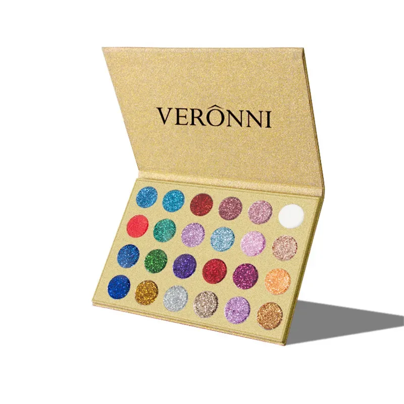 Brokatowa paleta cieni do powiek Pigment Shine cekiny rozświetlacz do cieni do powiek Shimmer kolorowa paleta do makijażu