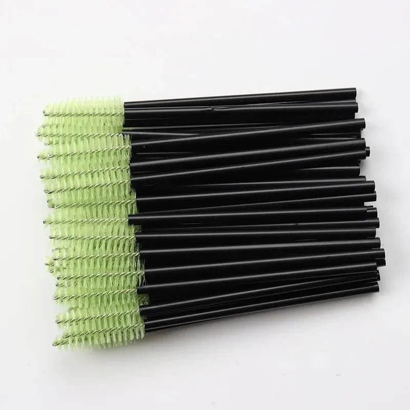 50 stk disponibel krystal øjenvippe børste Mascara tryllestave applikator diamant øjenvippe børster øjenvippeforlængelse kvinder makeup værktøj — image 18