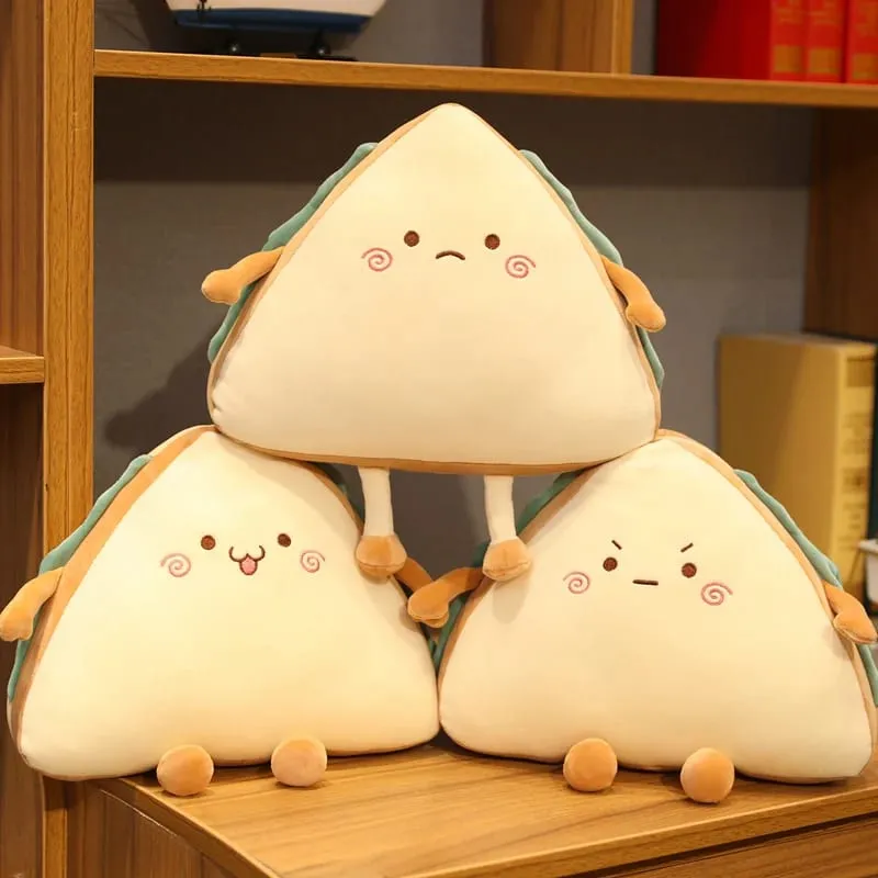 30/40CM Kawaii Soft Sandwich Cake Toy Pillow Creative Home Sofa Cushion Office Simple Pillow Child Birthday Gifts — image 4