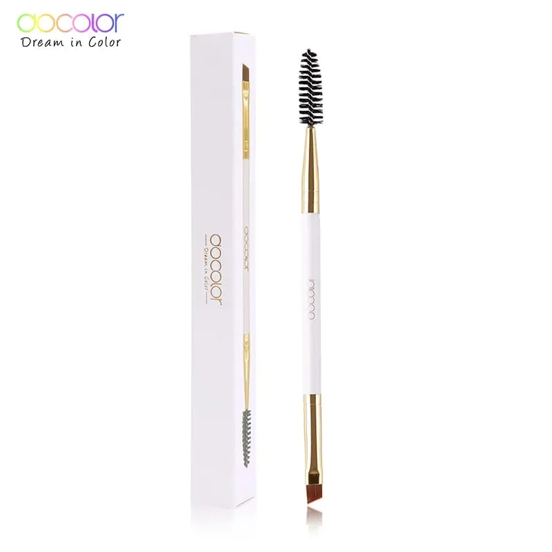 Docolor Eyebrow Brush+Eyebrow Comb Beauty Brush Brush Profesionální štětce na make-up pro Eye Brow Brush Eye Blending Brush — image 8