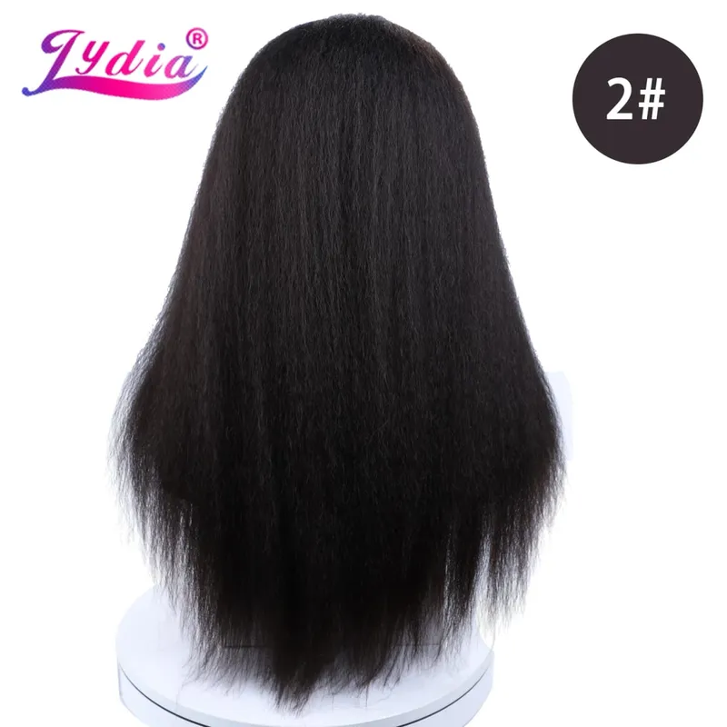 Lydia 8Pcs /Set With18Clips-In Synthetic Kinky Staight Hair Extensions Long Heat Resistant Hair-Pieces16-20 Inches Afro American — image 9