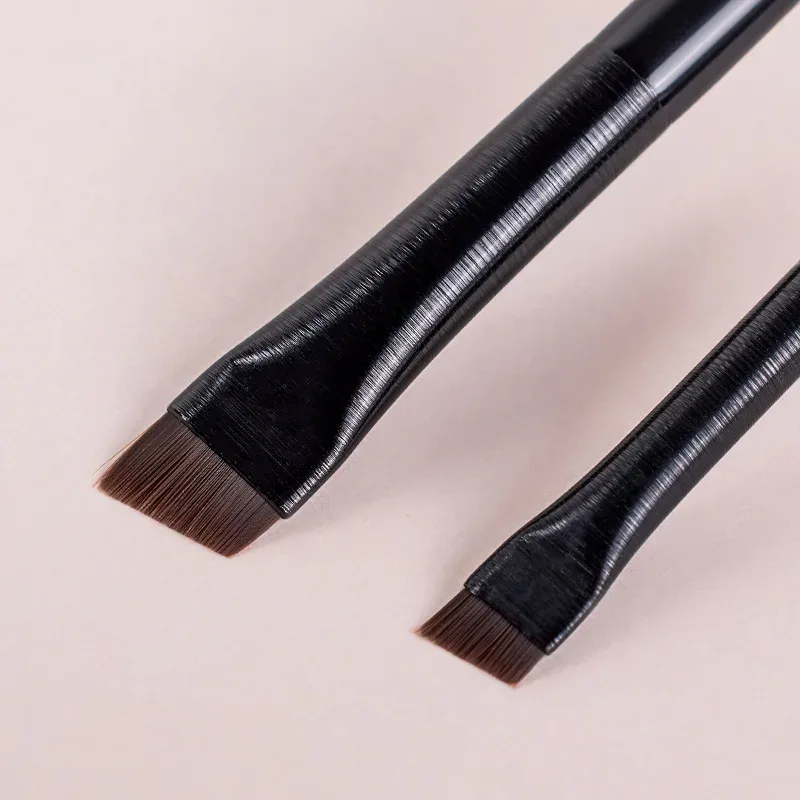 Pincel de sobrancelha super fino, pincel de delineador, cabelo sintético, angular, afiado, delineador fino, pincéis de sobrancelha, cosméticos, ferramentas de maquiagem — image 5