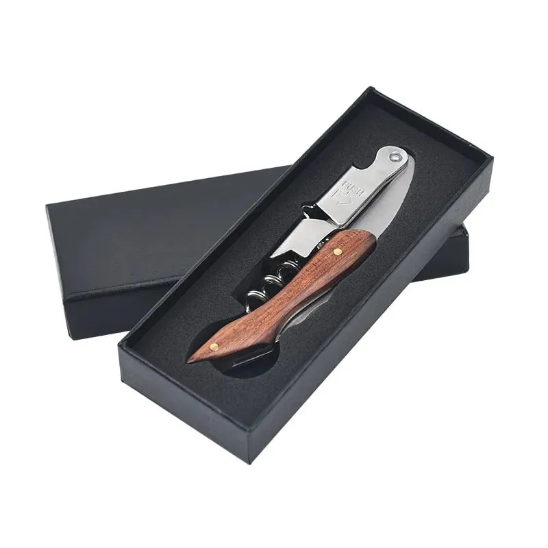 Ensemble d'ouvre-bouteille de vin, serveurs professionnels, tire-bouchon, ouvre-bouteille et bouchon sous vide, verseur de vin, accessoires de cuisine — image 3