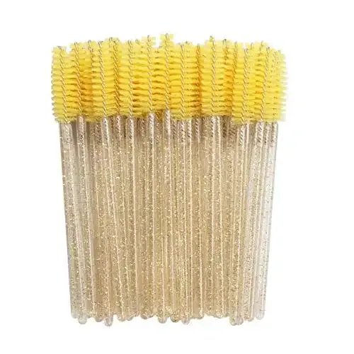 50Pcs Wimpern Pinsel Make-Up Pinsel Einweg Mascara Wands Applikator Multi Eye Lashes Cosmetic Pinsel Make-Up-Tools — image 25