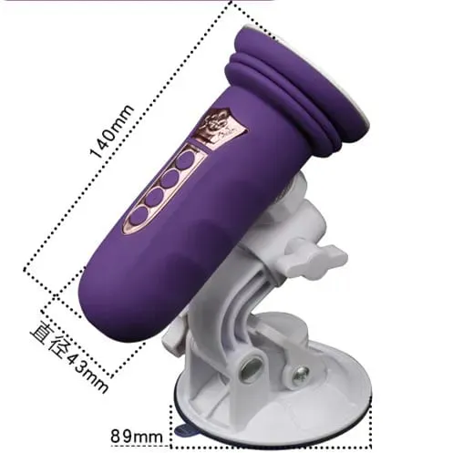 Macchina del sesso a ventosa Vibratore telescopico con vibratore Massaggiatore automatico della vagina Spinta Ventosa del pene Giocattoli del sesso per le donne Gioco per adulti