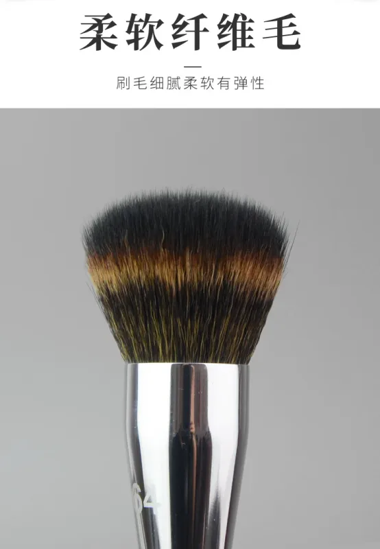 Kuas Makeup Pro Diffuser S #64 Kontur Wajah Bedak Kuas Make Up Alat Kosmetik Perona Pipi — image 4