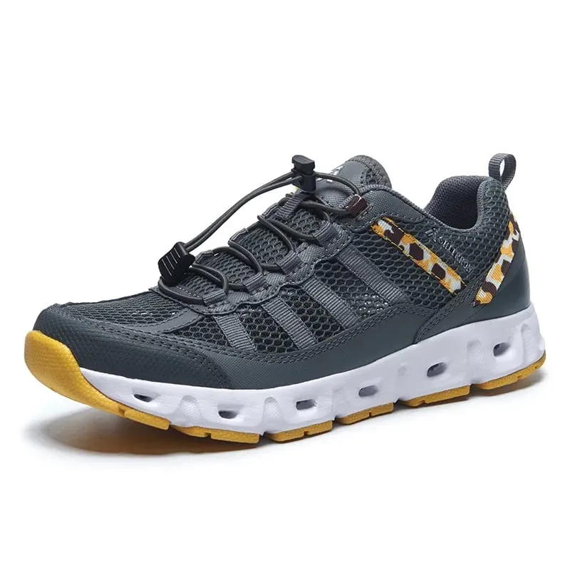 ใหม่Breathableตาข่ายรองเท้าผู้ชายน้ำหนักเบาสบายรองเท้าผ้าใบแฟชั่นLace Up Casualรองเท้าแบนรองเท้าZapatillas Hombre — image 9