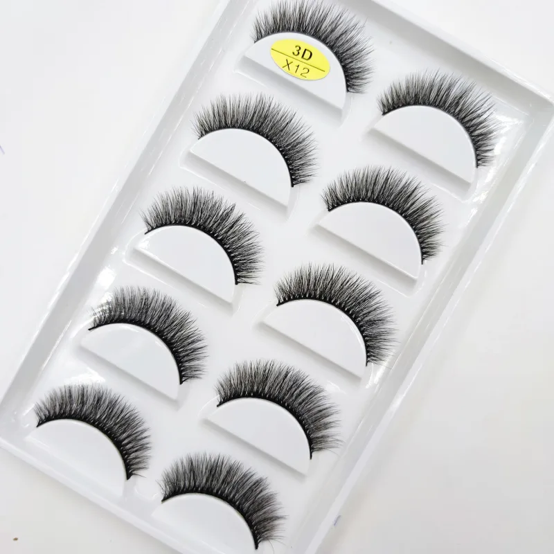 30 Stil 5 Paar natürliche Wimpern Nerz Wimpern handgemachte flauschige Wimpern 3D falsche Wimpern Make-up Faux Cils Maquiagem Cilios — image 26