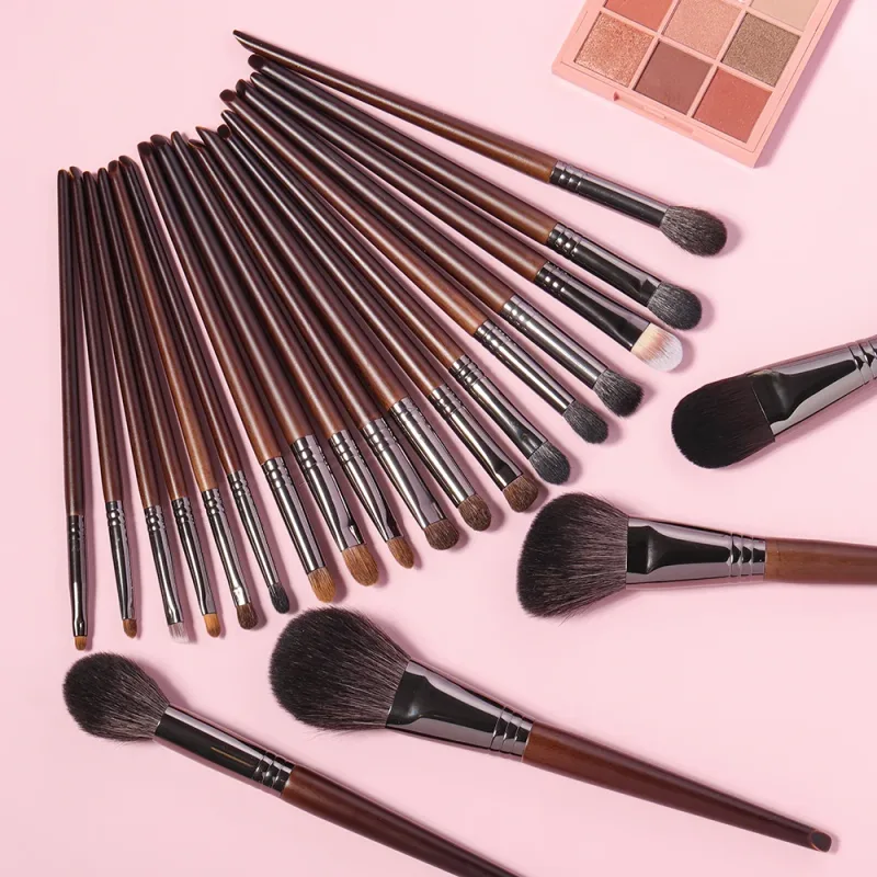 Set di pennelli per trucco OVW Strumenti professionali Capelli di capra in polvere Fard Ombretto Fondotinta Cosmetico per il trucco